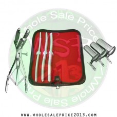  Hegar uterine dilator 3 pieces set, 7-8, 9-10, 11-12, mathieu collin 3pcs